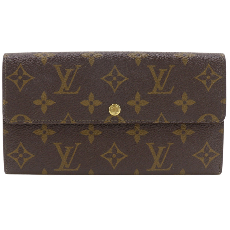 ルイヴィトン 長財布 モノグラム ポシェット モネ クレディ 旧サラ LOUIS VUITTON】ルイ・ヴィトン ポシェット・ポルト モネ クレディ 長