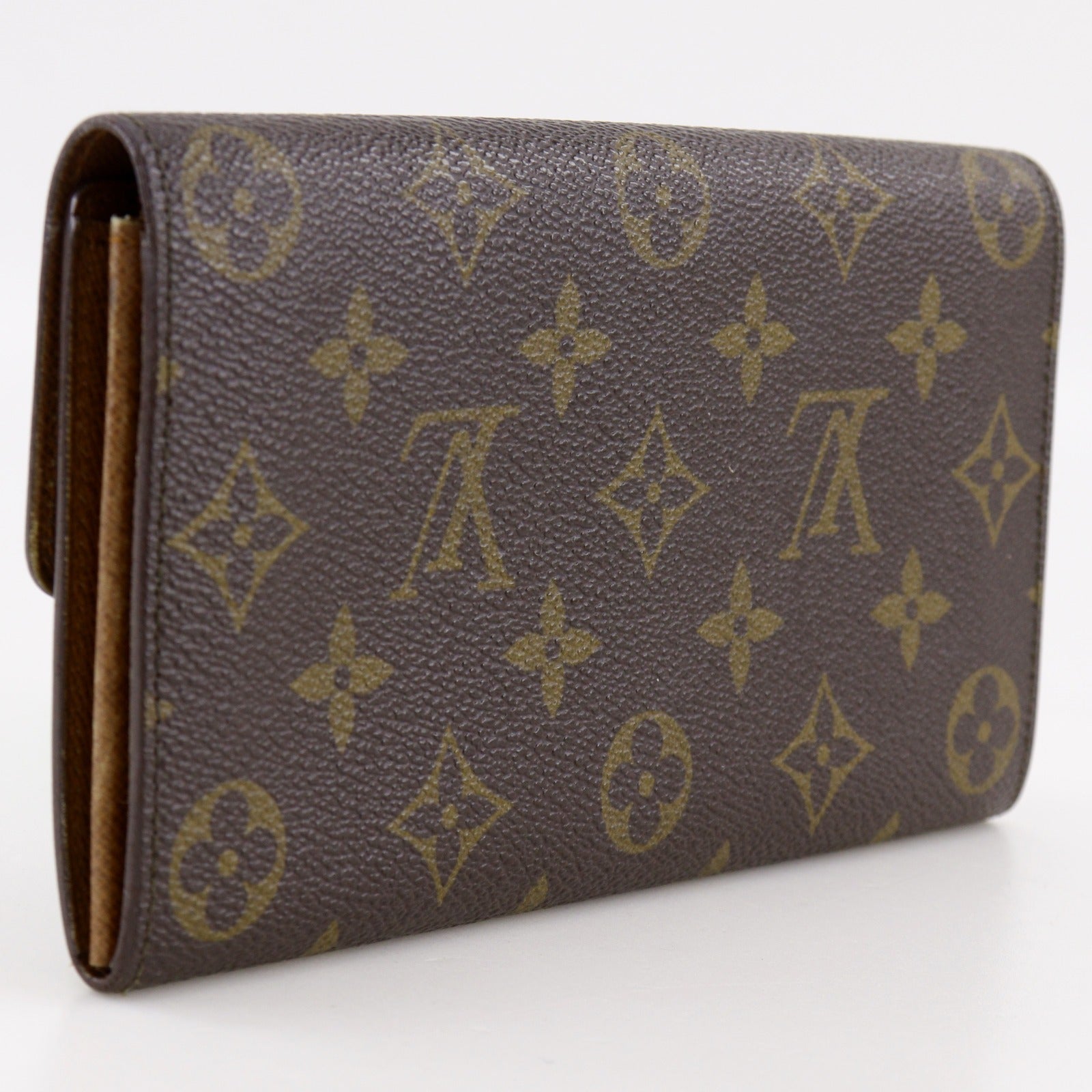 LOUIS VUITTON】ルイ・ヴィトン ポシェット・ポルト モネ クレディ 長