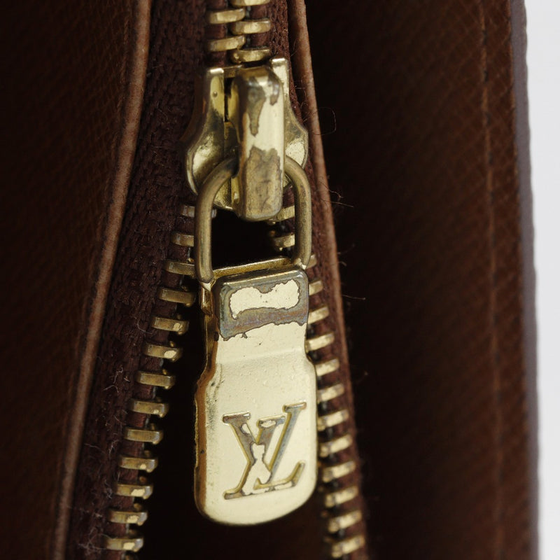 [路易威登]LOUIS VUITTON Portefeiulle Sarah 长钱包会标帆布快照按钮portefeiulle sarah unisex