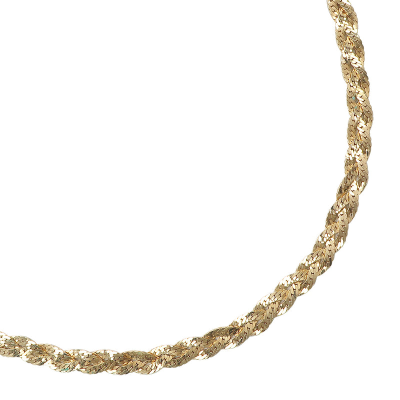 [Dior] Christian Dior Necklace Plated Gold Approximately 11.5g Ladies A-Rank