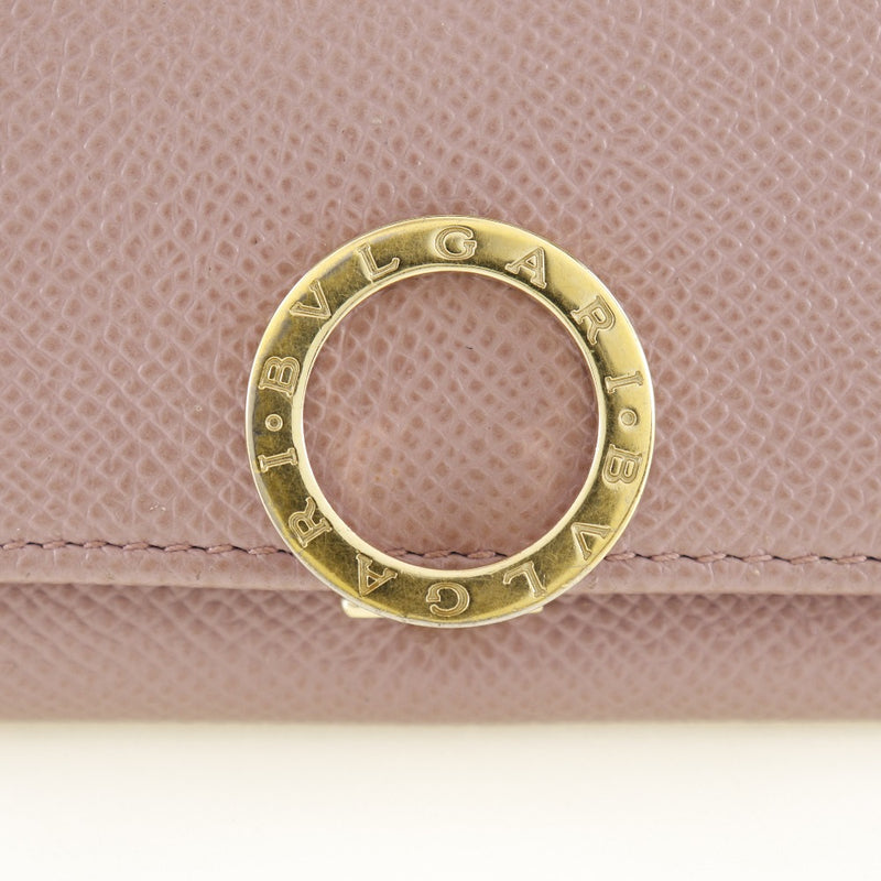 [BVLGARI] Bulgari Bvlgari Bvlgari Key Holder  Leather Raspberry Pink Flap BVLGARI BVLGARI Ladies