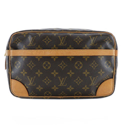 [루이비통]LOUIS VUITTON Compie Genu 28 Second Bag M51845 모노그램 캔버스 차 881SL 조각 A5 패스너 Compiegne 28 Unisex B-Rank