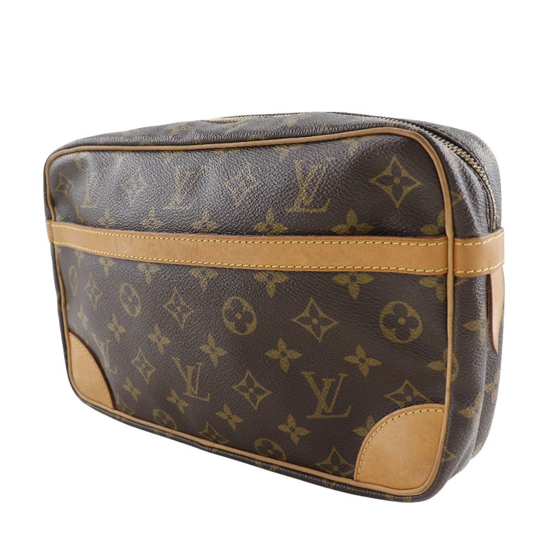 [루이비통]LOUIS VUITTON Compie Genu 28 Second Bag M51845 모노그램 캔버스 차 881SL 조각 A5 패스너 Compiegne 28 Unisex B-Rank