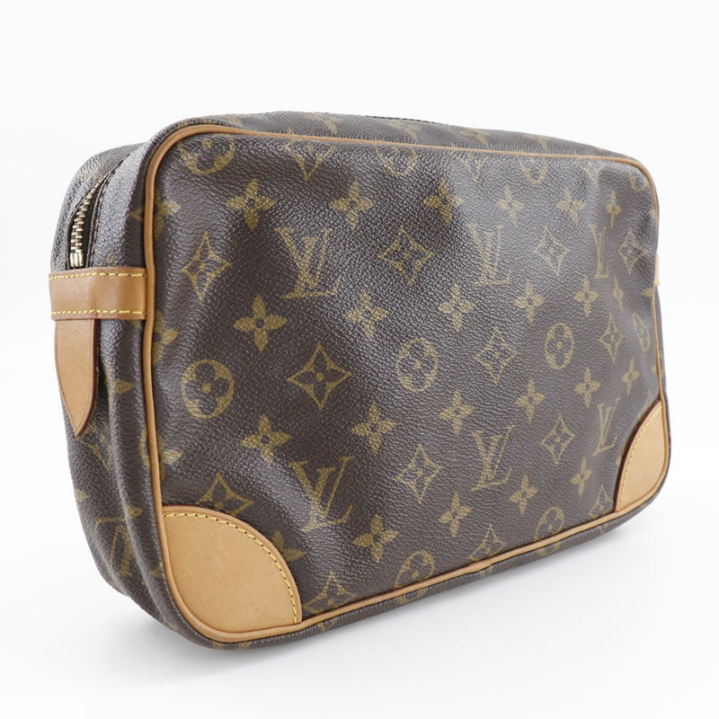 [루이비통]LOUIS VUITTON Compie Genu 28 Second Bag M51845 모노그램 캔버스 차 881SL 조각 A5 패스너 Compiegne 28 Unisex B-Rank