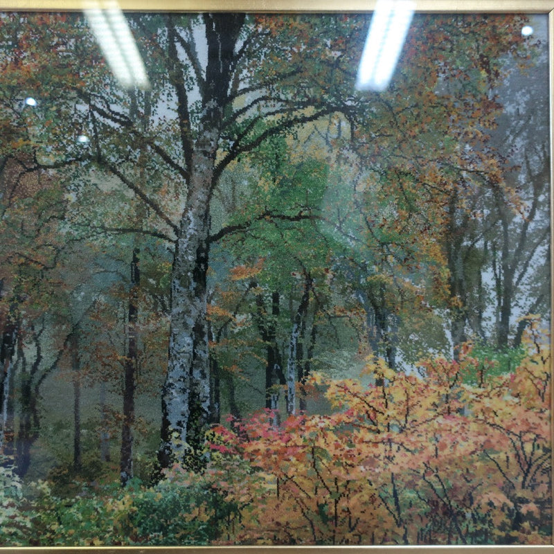 Tabriz Persian Carpet Framed 그림의 Seyedian 워크숍