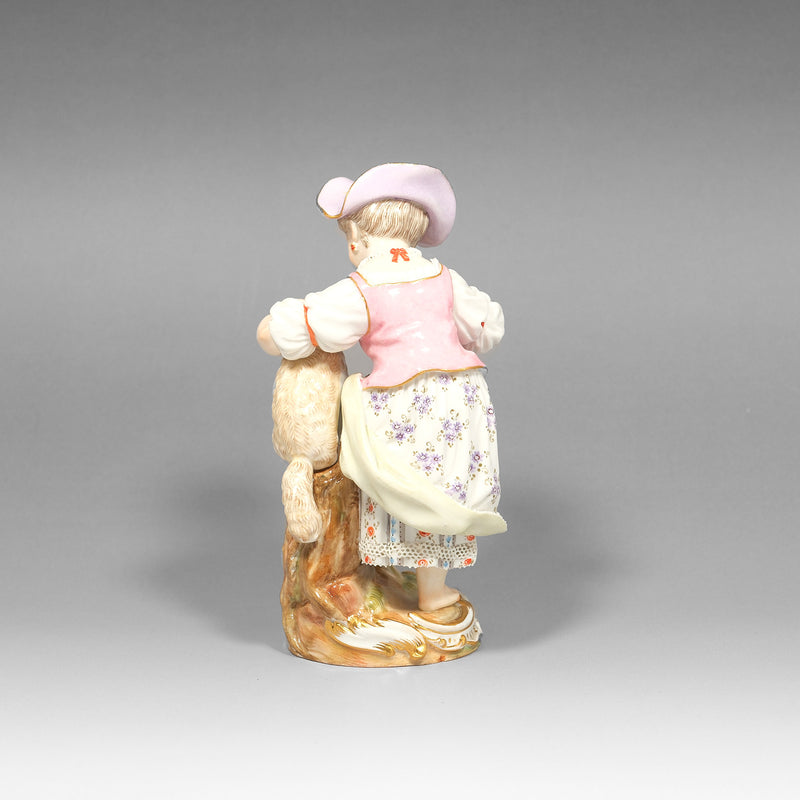 マイセン　羊飼いの少女 マイセン羊飼いの少女