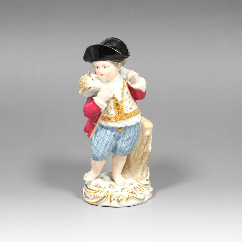 MEISSEN - 【Meissen】マイセン 羊飼いの少年 _ 置物 オブジェ Meissen】マイセン 羊飼いの少年 置物 オブジェ – NISHIKINO VINTAGE KYOTO
