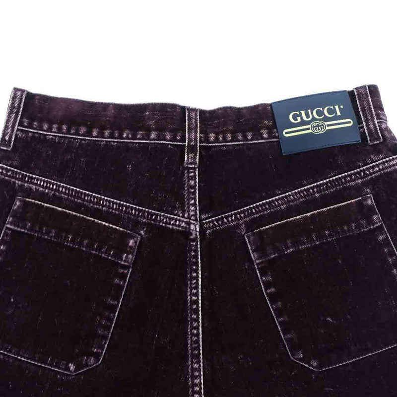 [Gucci] Gucci 
 短裤裤子 
 联锁600456棉X聚氨酯茶短裤女士的等级