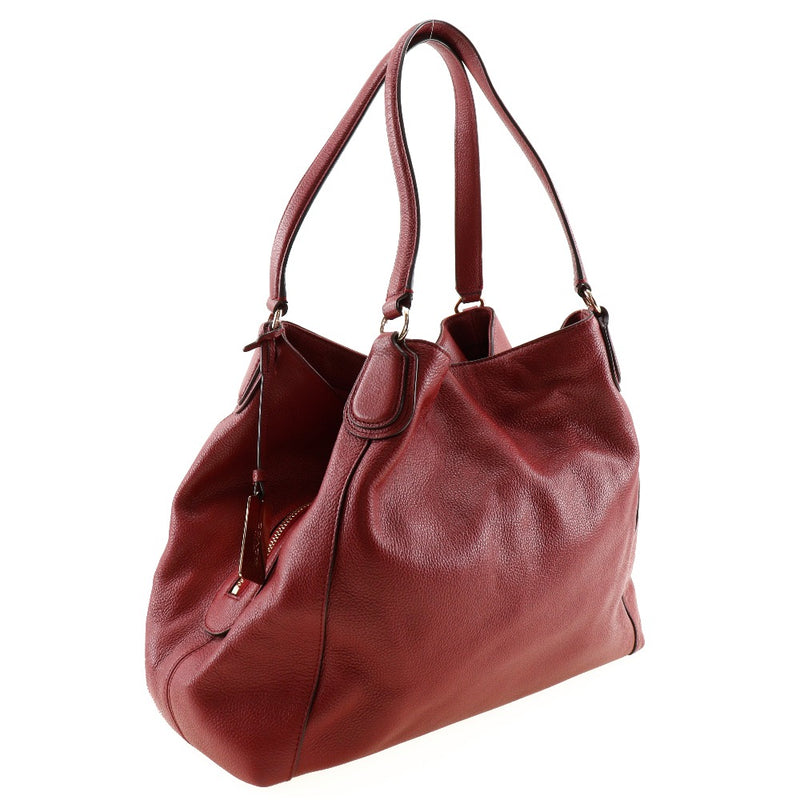 [Coach] Coach Eddy Bag 33547 Épaule rouge en cuir met A5 Fixer Edy Ladies