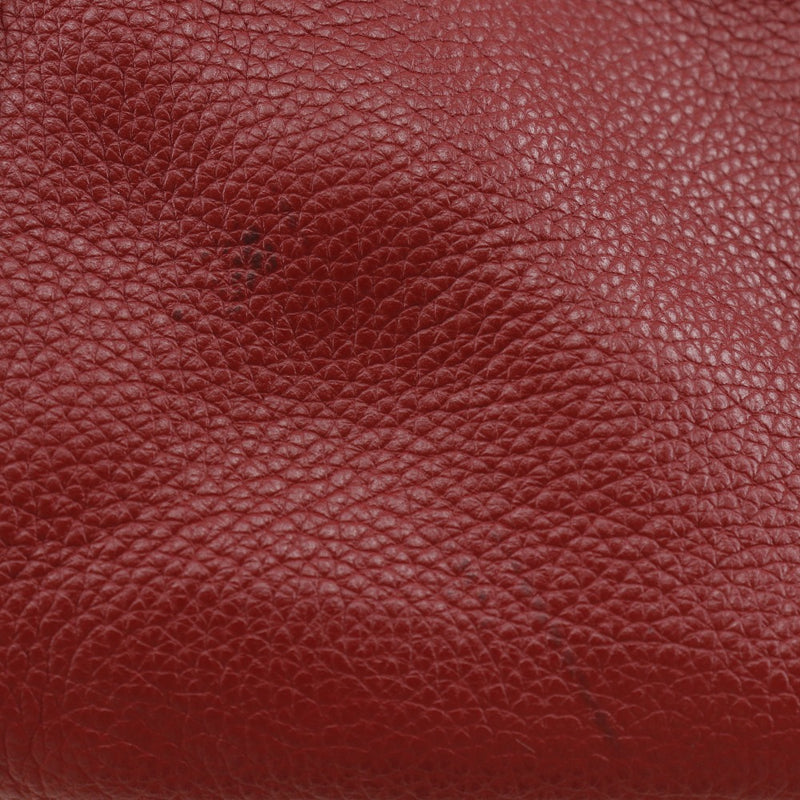 [Coach] Coach Eddy Bag 33547 Épaule rouge en cuir met A5 Fixer Edy Ladies