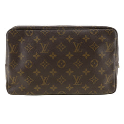 [Louis Vuitton] Louis Vuitton True Street Wallet 28 Pouche Cosmetic Pouch M47522 Monogramme TEA TEA 883th Stamp Fastener Truthing Cracking Ty 28 Unisexe