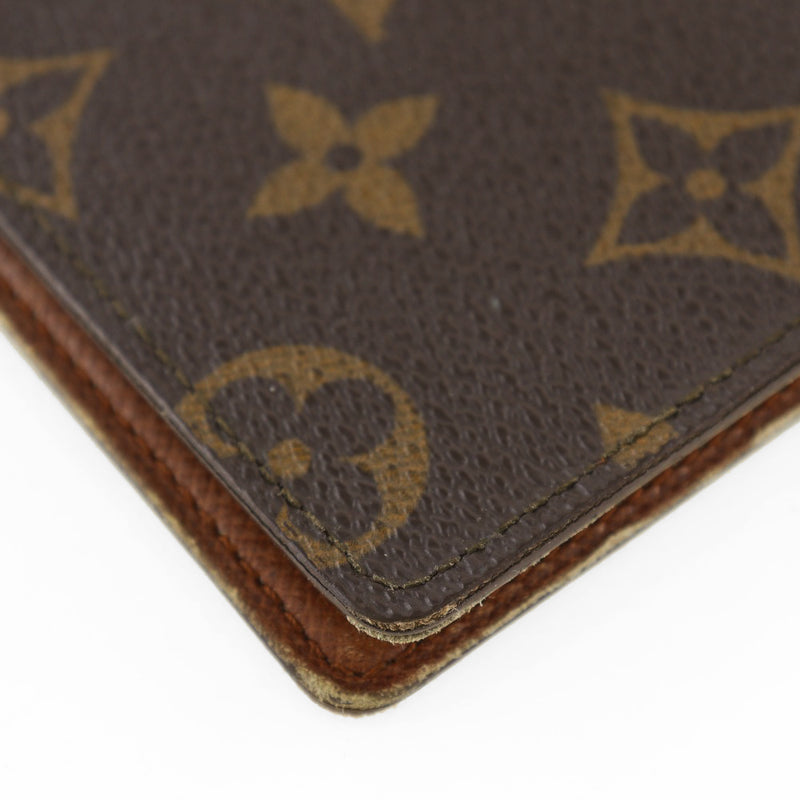 [Louis Vuitton]LOUIS VUITTON
 Porto 2 Cult Vertical Pass Case 
 M60533 Monogram canvas Brown CA0931 Enchanted Open Porto 2 Cult Vertical Unisex B-Rank