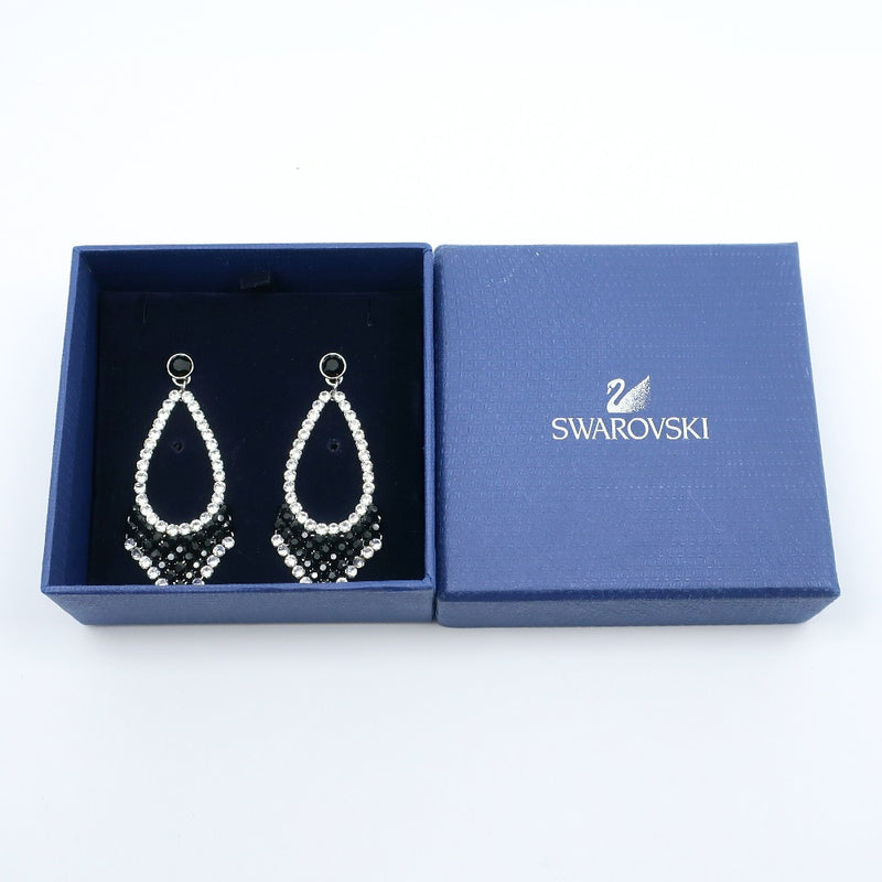 【SWAROVSKI】スワロフスキー
 ベスト ピアス
 5098552 金属製×クリスタル シルバー 約5.7g Best レディースA-ランク