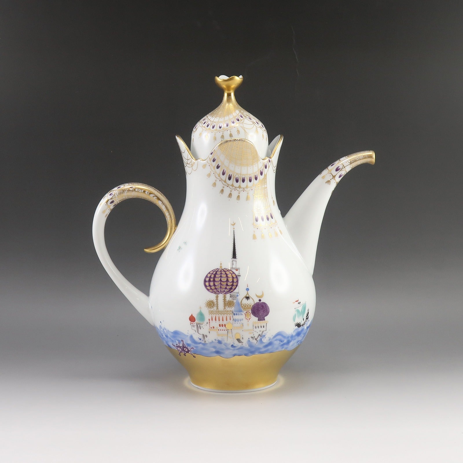 Meissen】マイセン アラビアンナイト ティーポット 食器 23694/680710