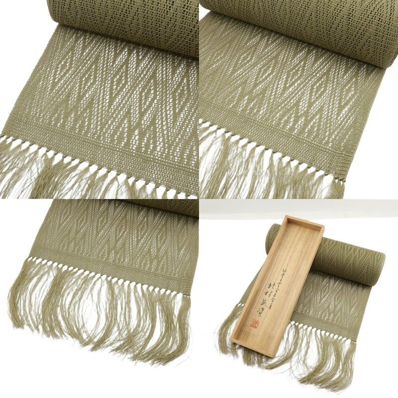 人間国宝 北村武資 作 【 上代羅 】 夏帯 その他帯 – NISHIKINO