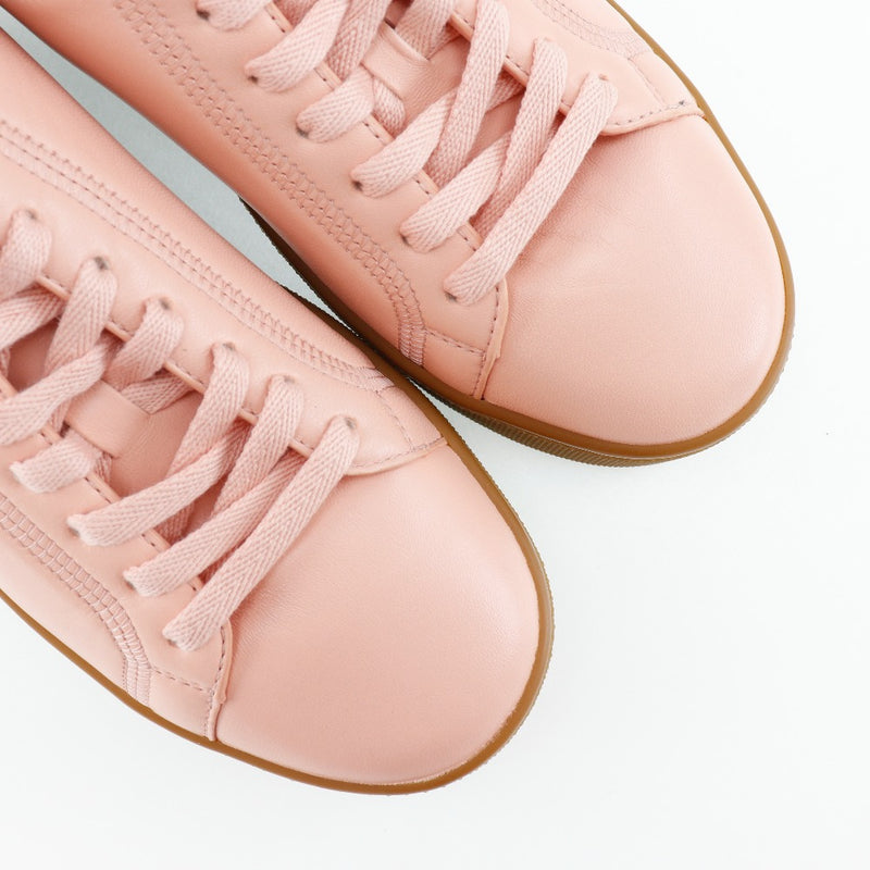 [Bottegaveneta] Bottega Veneta 
 峡谷运动鞋 
 扁平形式651417V00T0 Lambskin Salmon pink Chankie女士
