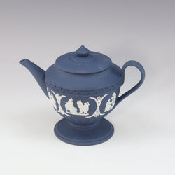 [Wedgwood] Wedgewood 
 Jasper Portland Blue Tableware 
 Minity pot Jasper Portland Blue _A Rank