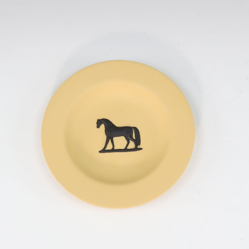 [Wedgwood] Wedgewood 
 Horse object 
 Jasper Plate × 2 HORSE_A Rank