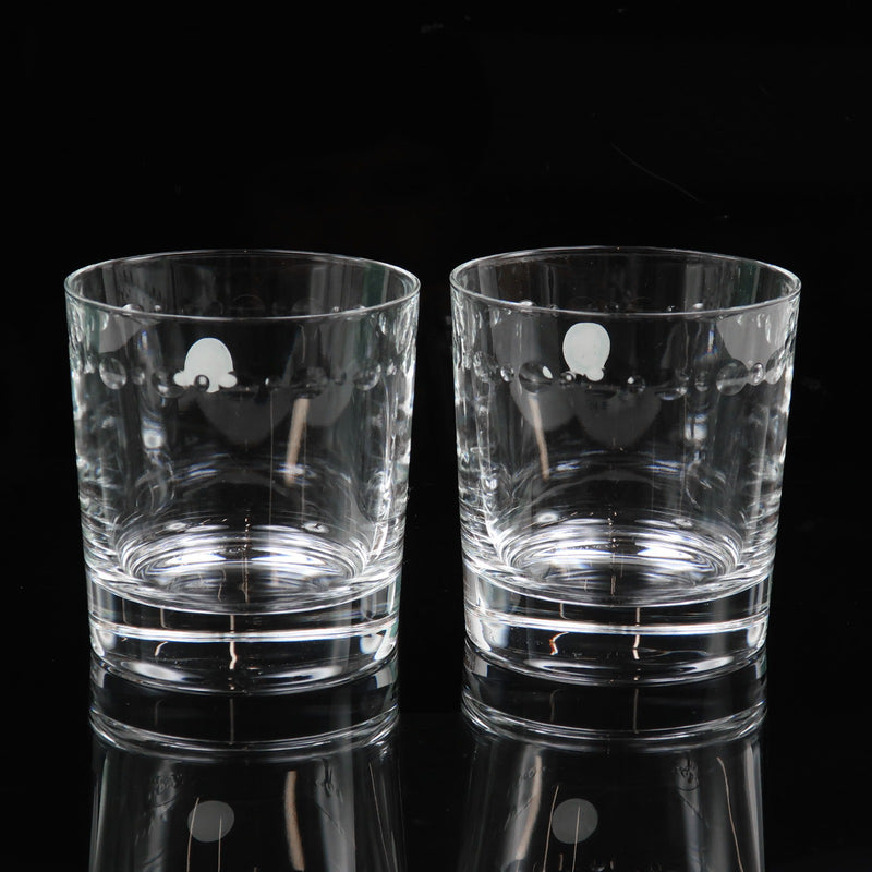 [Tiffany & co.]TIFFANY&Co.
 Swing tableware 
 Tumbler x 2 Crystal Swing_a+Rank