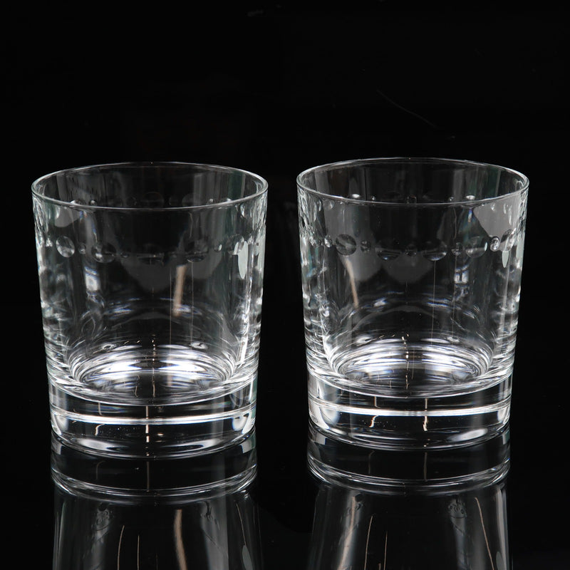 [Tiffany & co.]TIFFANY&Co.
 Swing tableware 
 Tumbler x 2 Crystal Swing_a+Rank