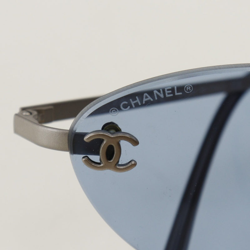 [Chanel] Chanel COCO Mark Gafas de sol 4003 PlatStick Blue Coco Mark Ladies A-Rank