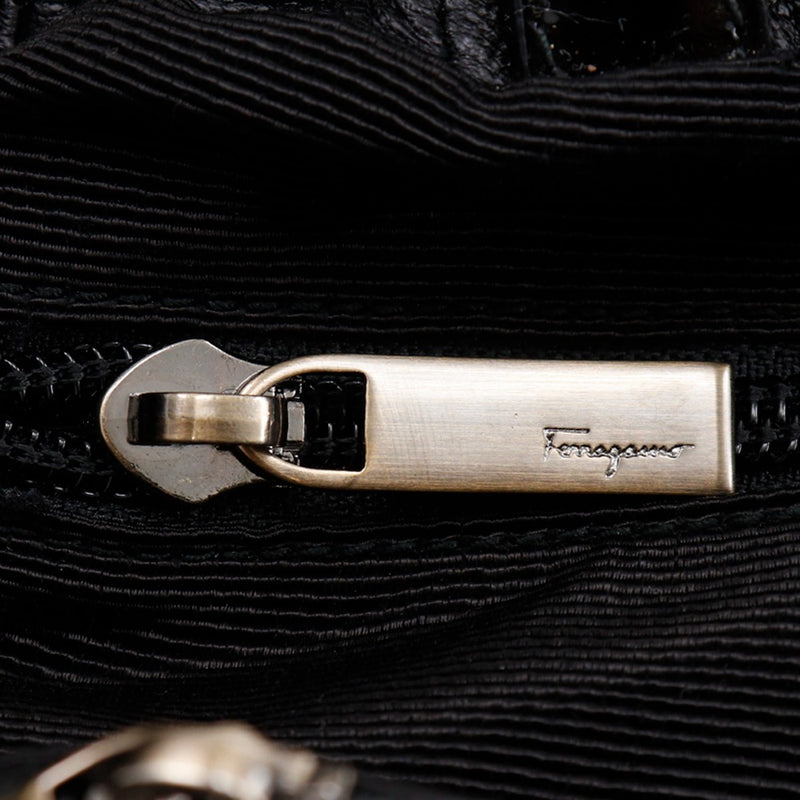 【Salvatore Ferragamo】サルヴァトーレフェラガモ ヴァラリボン トートバッグ
 AU-21/C784