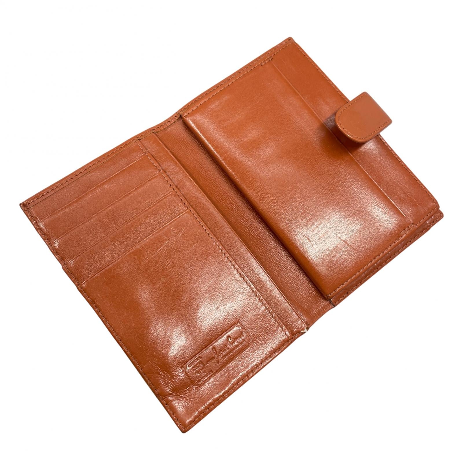MCM 二つ折り財布 ヴィセトス がま口 ブラウン ヴィンテージ ユニセックス MCM】エム・シー・エム ヴィセトス柄 二つ折り財布 がま口 PVC×レザー