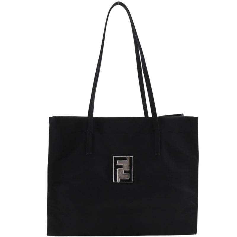 [FENDI] Sac cabas à plaque logo Fendi