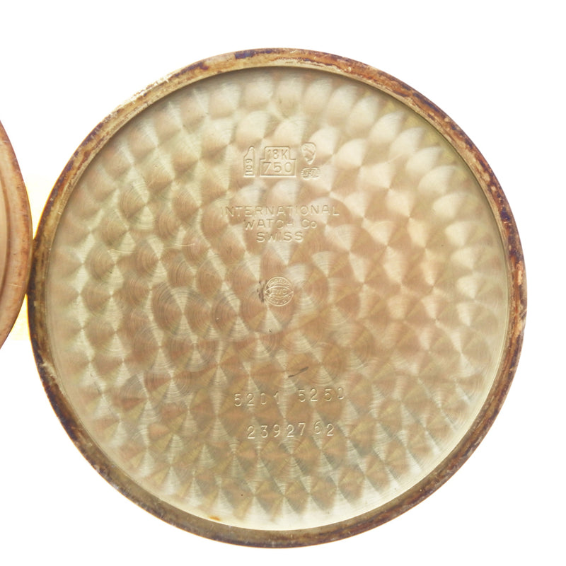 [CBI] ID Montre de poche Schaffhouse 
 Remontage manuel