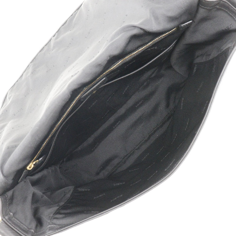[Loewe] Loewe 
 어깨에 매는 가방 
 345.81.759 코팅 캔버스 검은 대각선 플랩 맨