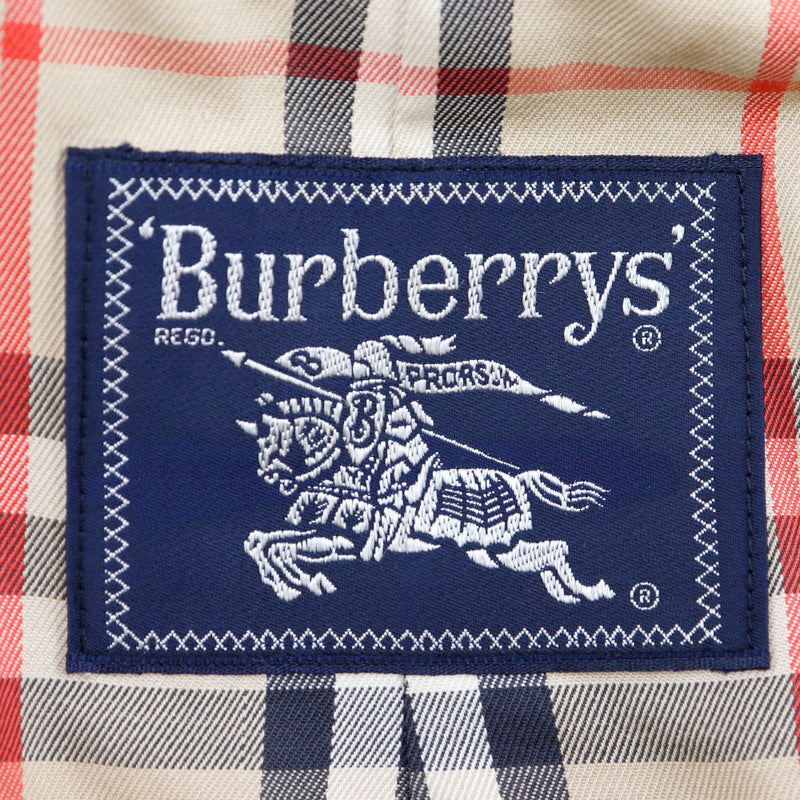 【Burberrys】バーバリーズ
 PRORSUM プローサム ステンカラーコート
 ノバチェック WR050-902-41 コットン ベージュ PRORSUM メンズ