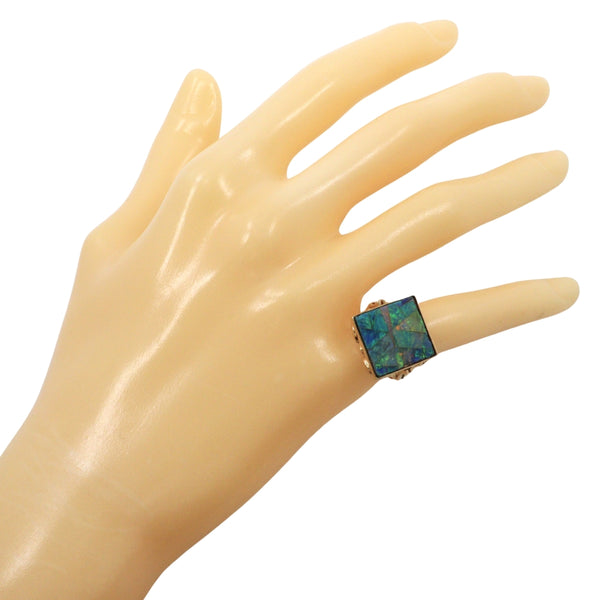 モザイクオパール リング・指輪
 13号