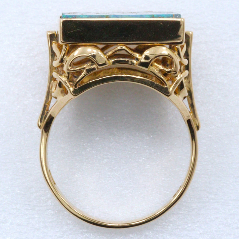 モザイクオパール リング・指輪
 13号