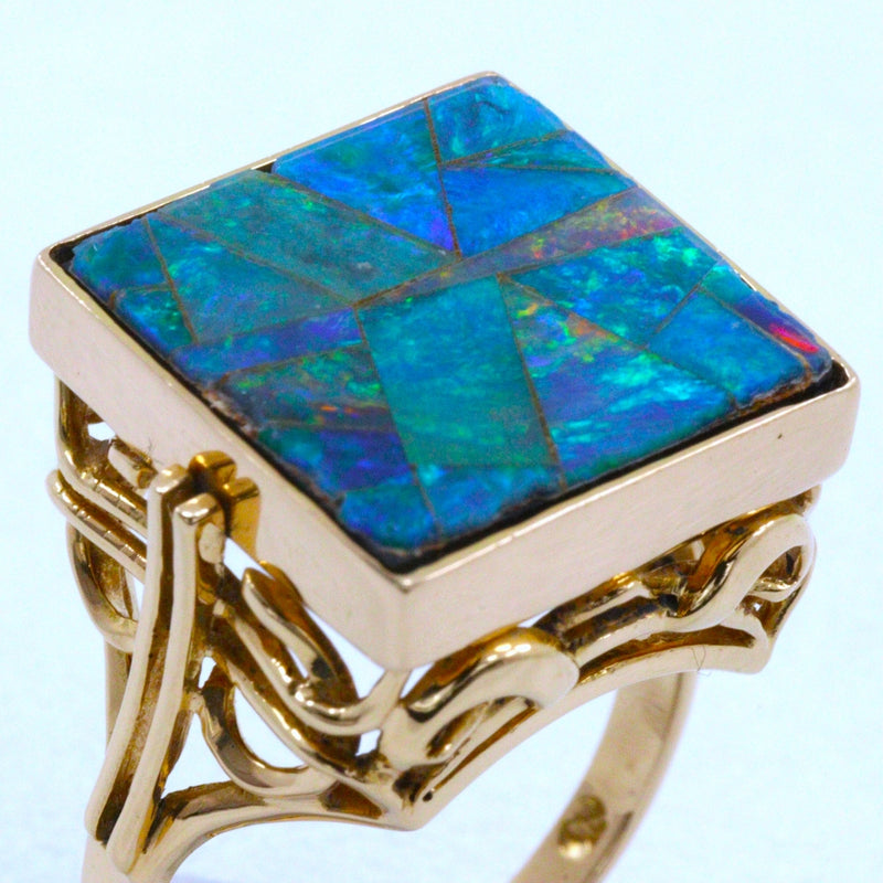 モザイクオパール リング・指輪
 13号