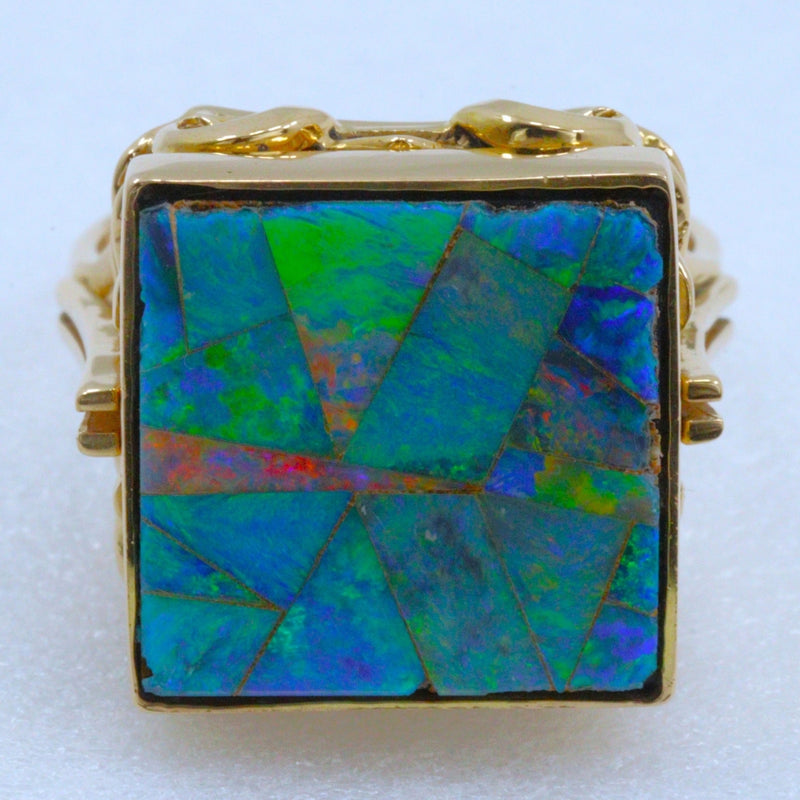 モザイクオパール リング・指輪
 13号