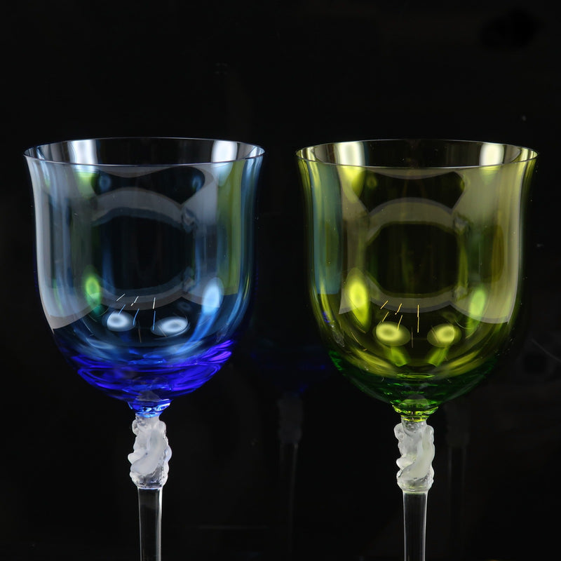 [Lalique] Laric Roxane Glass Vine Class x 2 Roxanne_a Rango