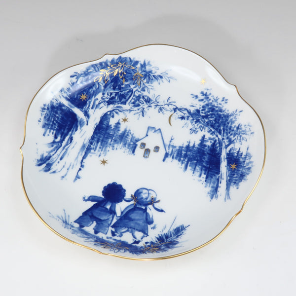 [Meissen] Meissen 
 Objetos de Hansel y Gretel 
 Placa conmemorativa de 1997 Year Plate Hansel y Gretel_a+Rank