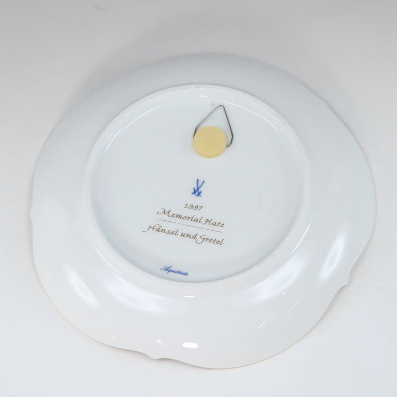 [Meissen] Meissen Henzel 및 Gretel Object 1997 Memorial Plate Year Plate Hansel과 Gretel_A+Rank