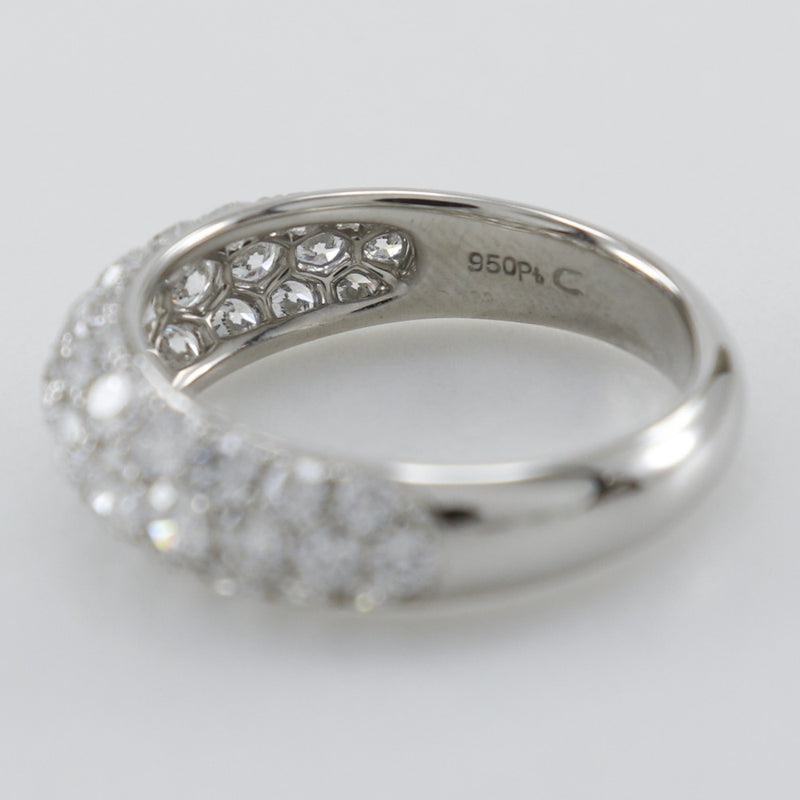 [CHAR] 차르 
 13호 링스 
 71RB220 Pt950 플래티넘 x 다이아몬드 D2.04 스탬프 약. 6.3g 레이디스 A랭크