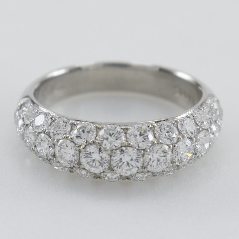 [CHAR] 차르 
 13호 링스 
 71RB220 Pt950 플래티넘 x 다이아몬드 D2.04 스탬프 약. 6.3g 레이디스 A랭크