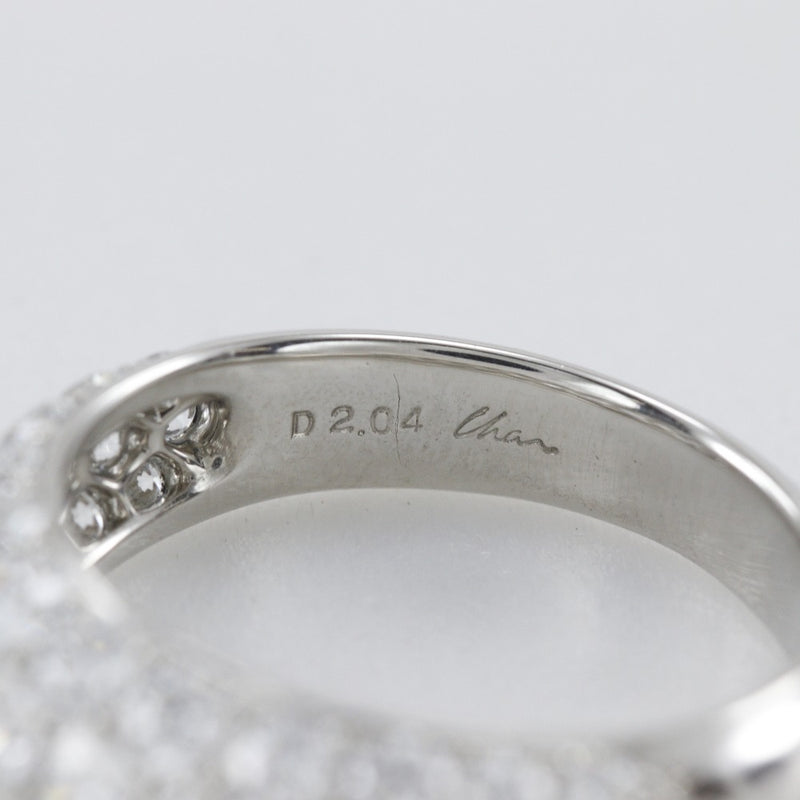 [CHAR] 차르 
 13호 링스 
 71RB220 Pt950 플래티넘 x 다이아몬드 D2.04 스탬프 약. 6.3g 레이디스 A랭크