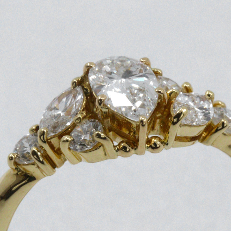 【MONNICKENDAM】モニッケンダム ペアシェイプ リング・指輪
 11.5号