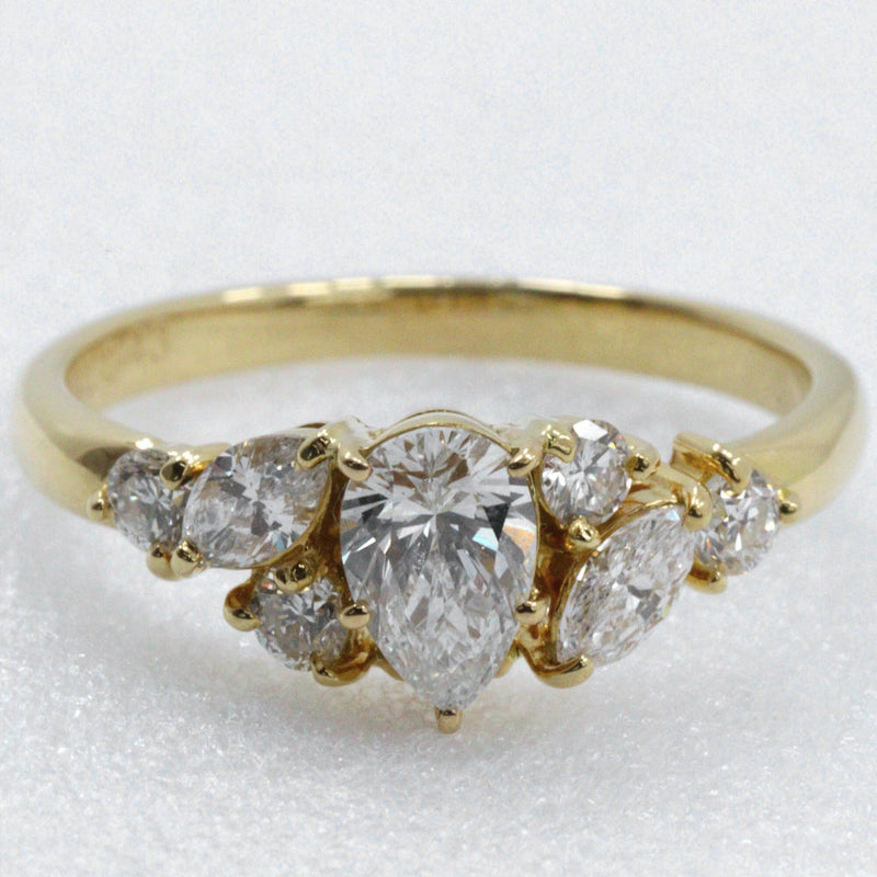 【MONNICKENDAM】モニッケンダム ペアシェイプ リング・指輪
 11.5号