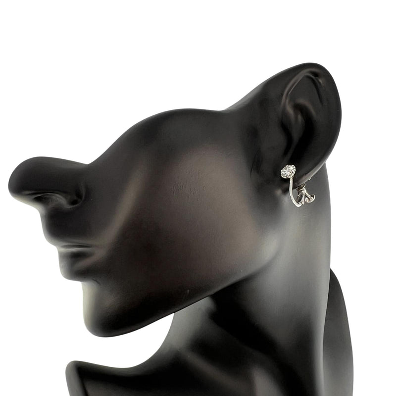 귀걸이 
 K14 화이트 골드 x 다이아몬드 0.512/0.506 조각 약. 2.2g 레이디스 A랭크