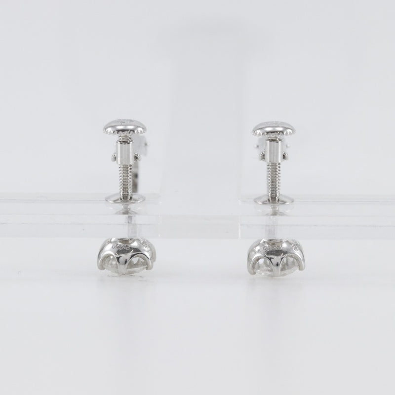 귀걸이 
 K14 화이트 골드 x 다이아몬드 0.512/0.506 조각 약. 2.2g 레이디스 A랭크