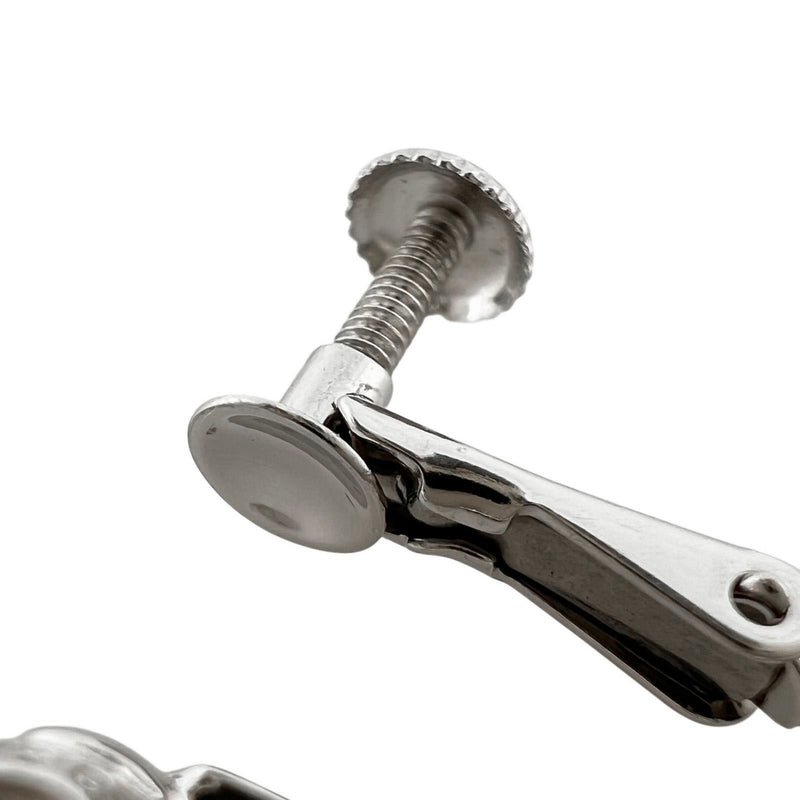 귀걸이 
 K14 화이트 골드 x 다이아몬드 0.512/0.506 조각 약. 2.2g 레이디스 A랭크