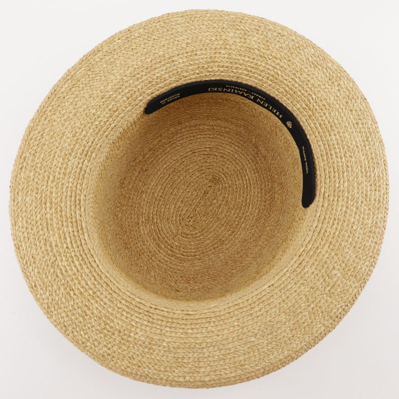 [Helen Kaminski] Helenkaminski Rolled Other Hat Raffia Brown Rolled Ladies A Rank