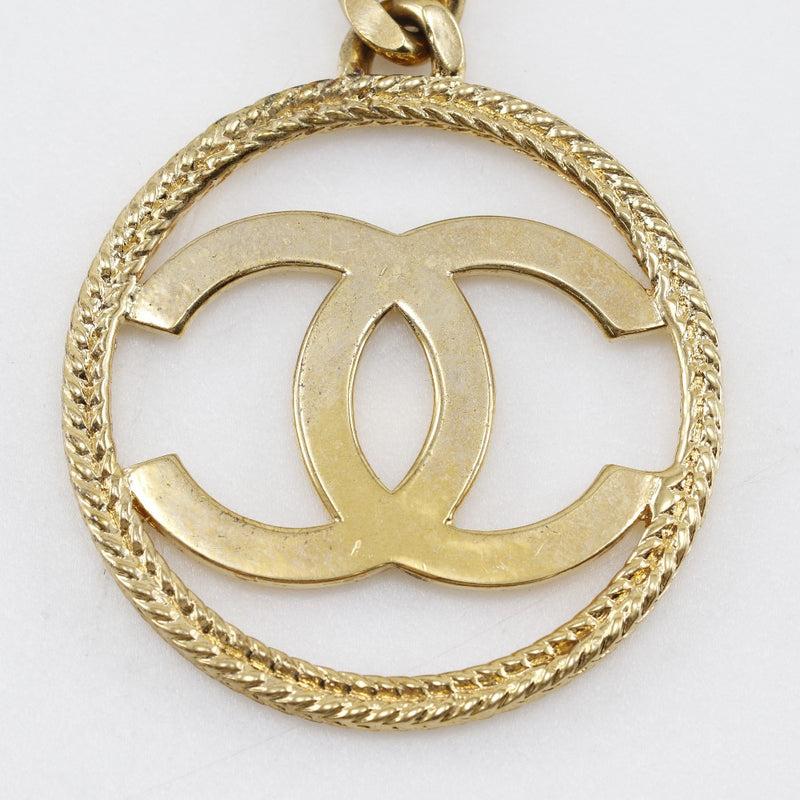 [Chanel] Chanel Coco Mark Keychain Vintage Gold Placing 28 Gravure Coco Mark Ladies