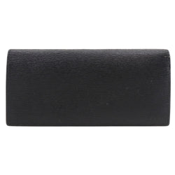 [Paul Smith] Paul Smith Long Wallet BPS486 Cowhide Black / Yellow Green Open Men's