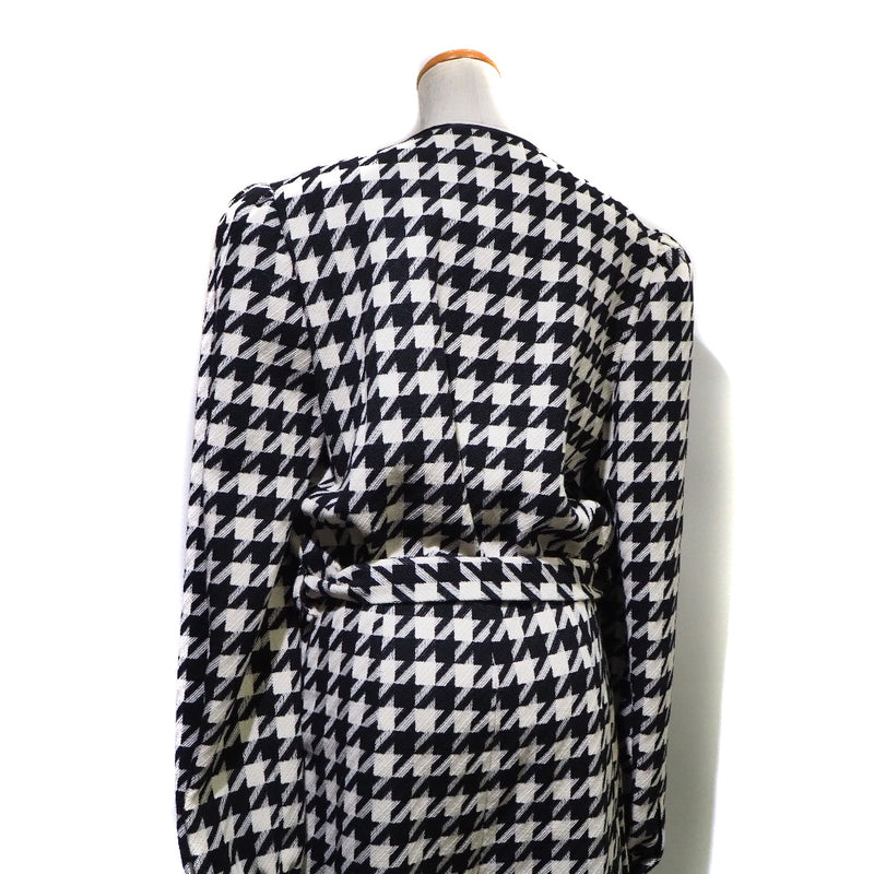 [GUCCI] Gucci 
 All -in -one dress 
 586788 Wool x Cotton Chidori Black All in Ladies S Rank